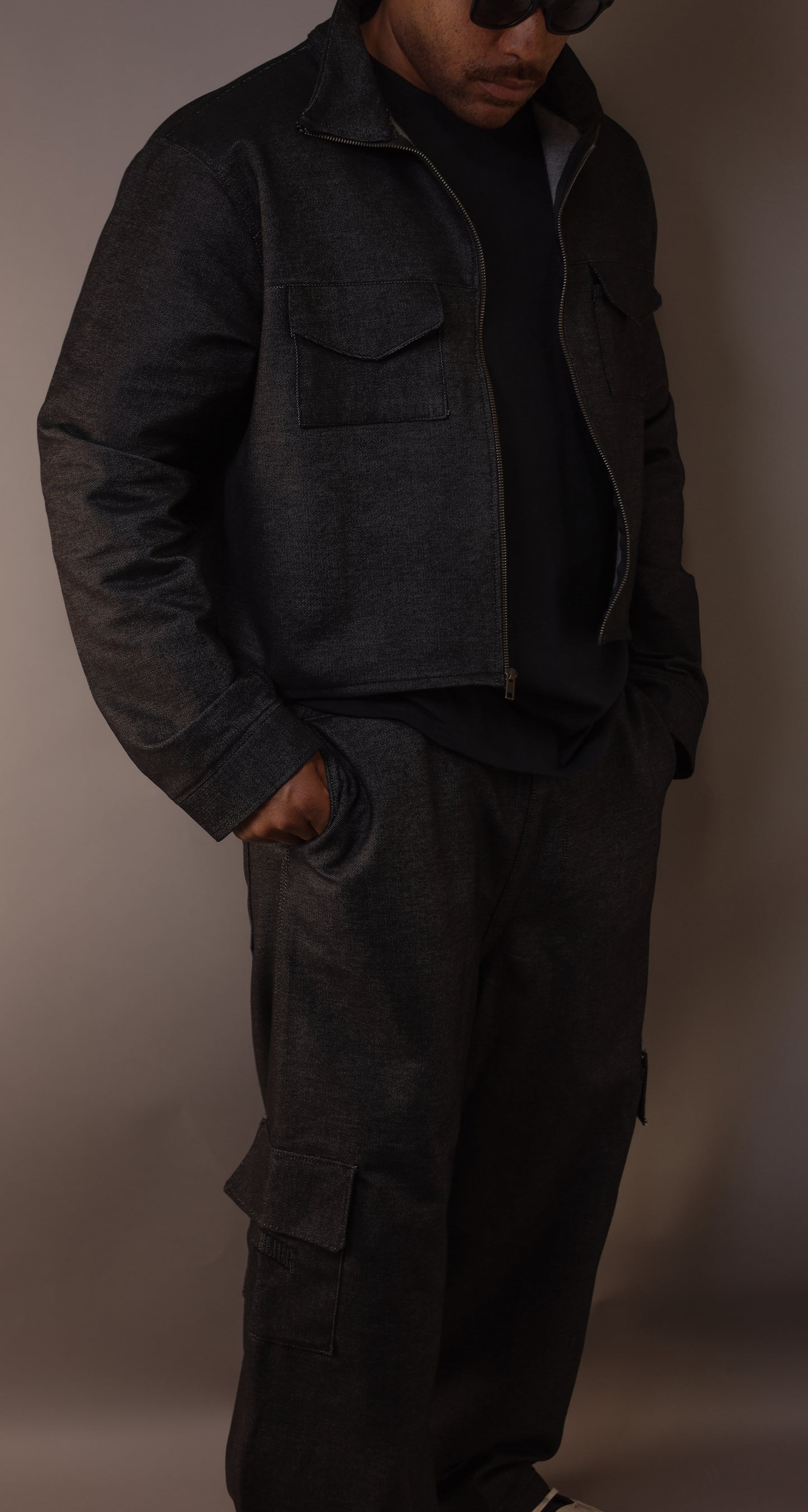 Noir By Hues Atelier | Cargo Pants